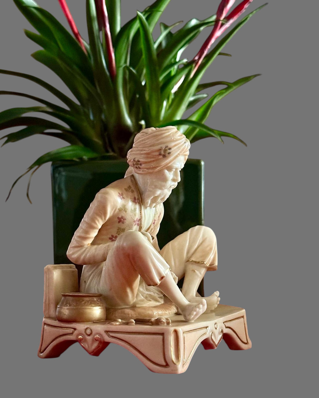 Royal Worcester "Karan Singh, The Copper Beater" “ James Hadley, 1888