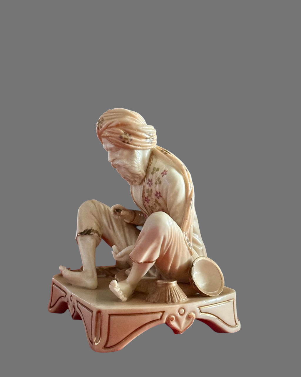 Royal Worcester "Karan Singh, The Copper Beater" “ James Hadley, 1888