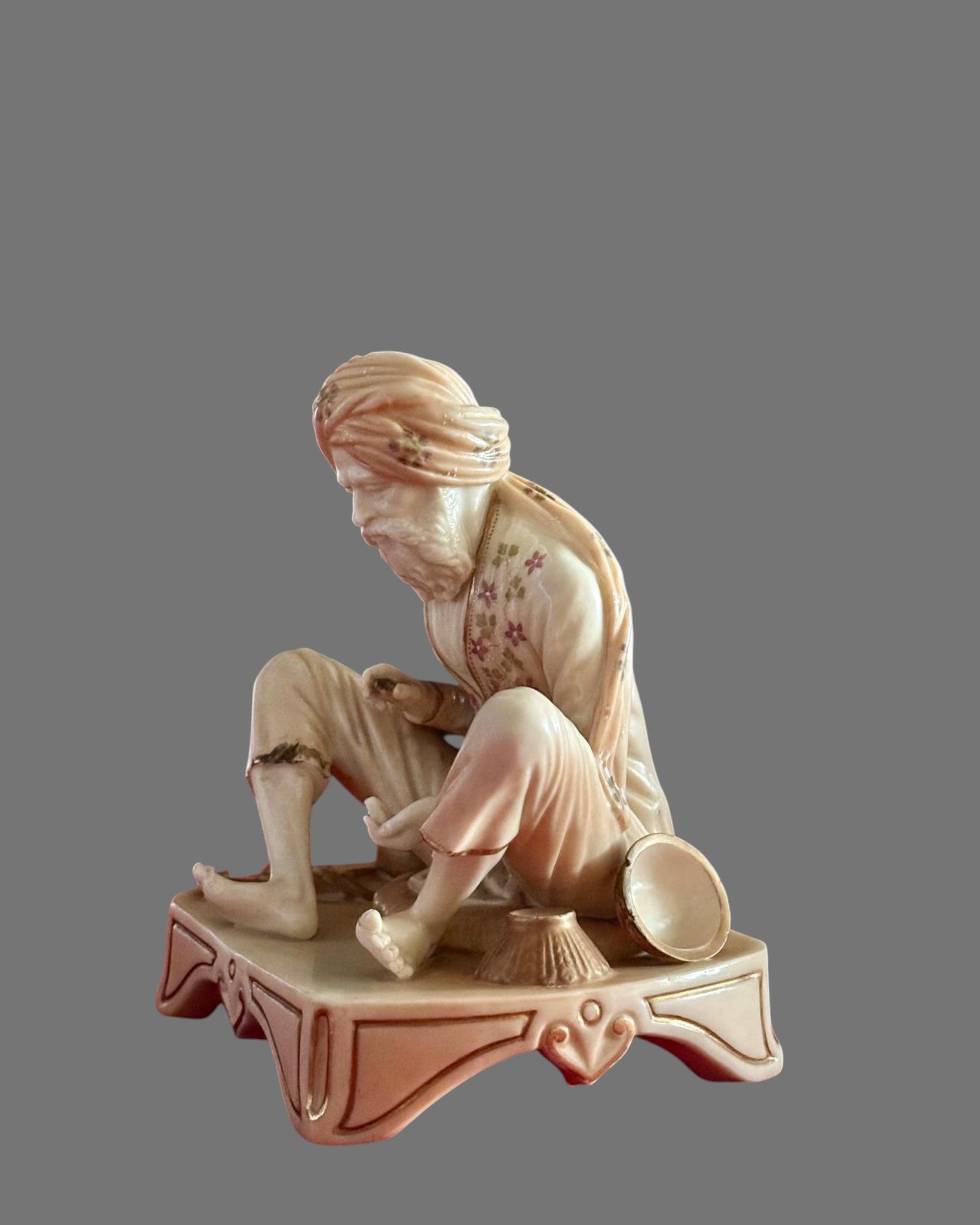 Royal Worcester "Karan Singh, The Copper Beater" “ James Hadley, 1888