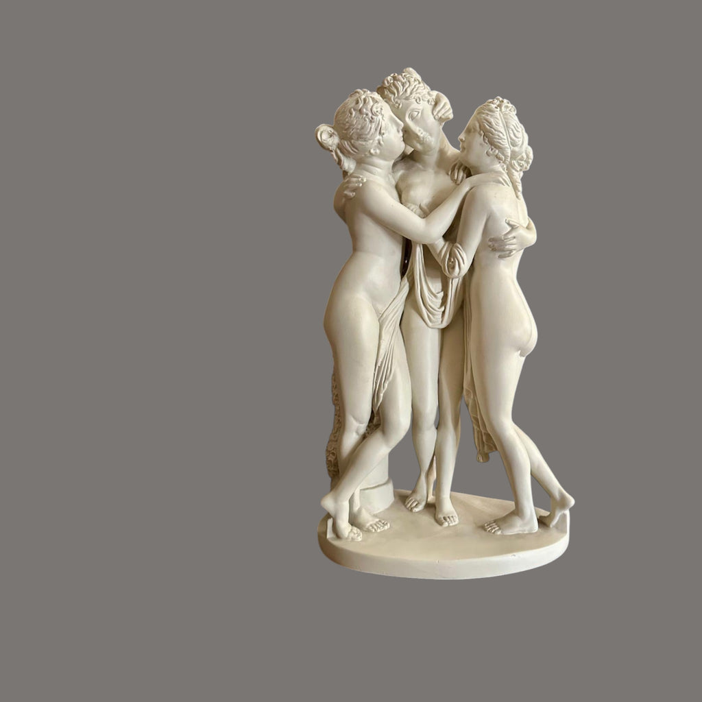 Three Graces, Victori& Albert Museum commisioned, Marble and resin