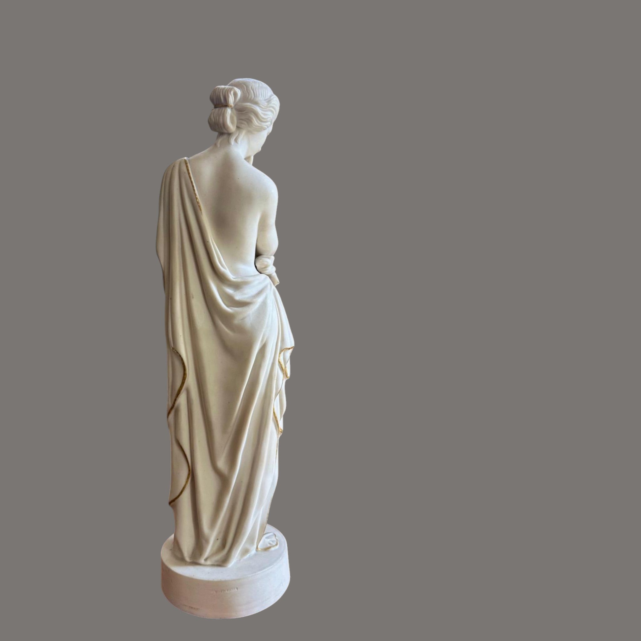 Porcelain, Parian ware, figure of a Lady