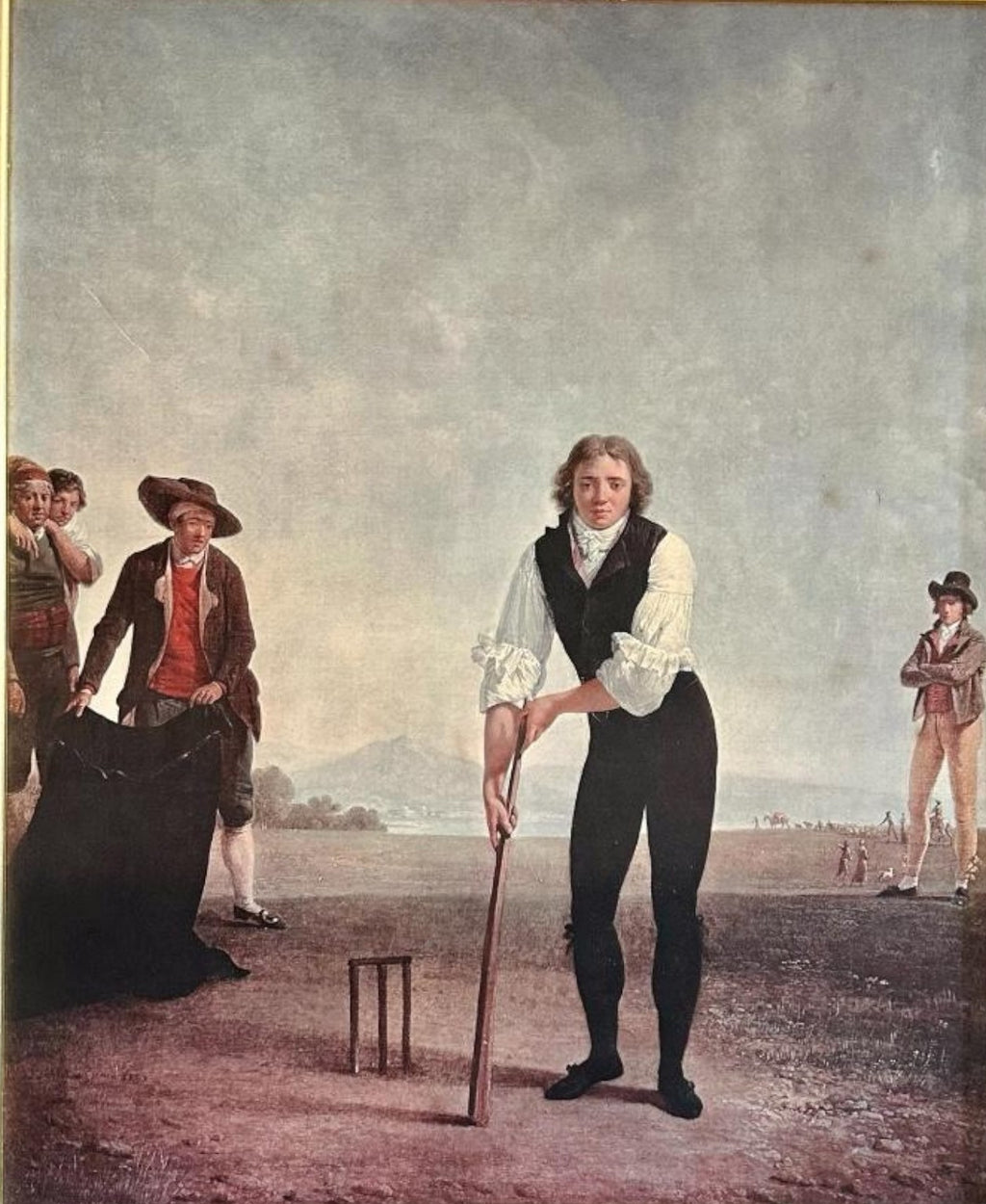MCC Limited Edition Cricket Print, Thomas Hope of Amsterdam, Jean-François Sablet, No. 321/500