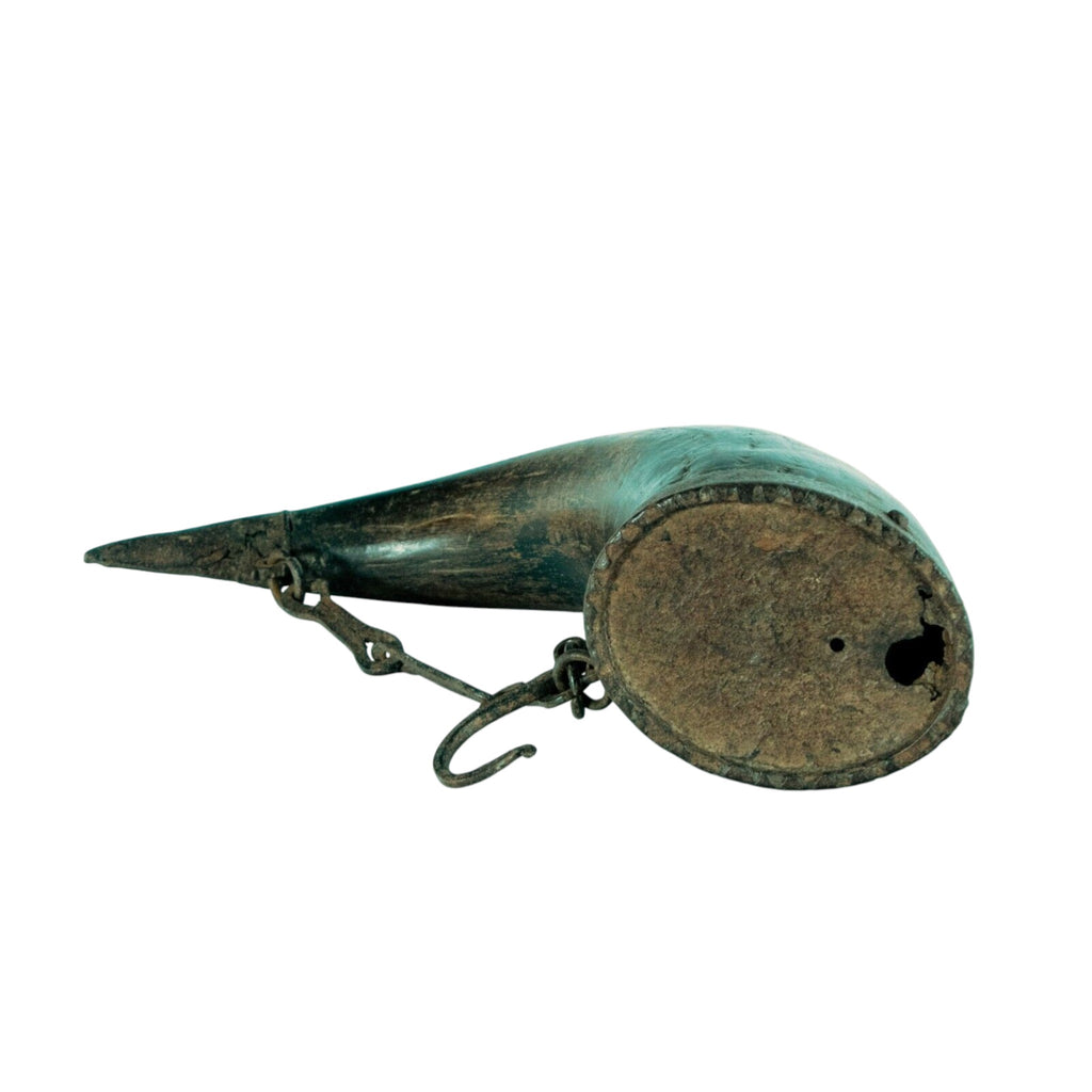 Gun Powder Flask, 19th Century, Antique