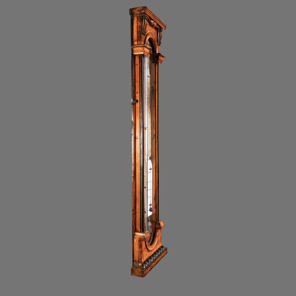 Barometer, Antique, Admiral Fitzroy, Victorian, Mahogany