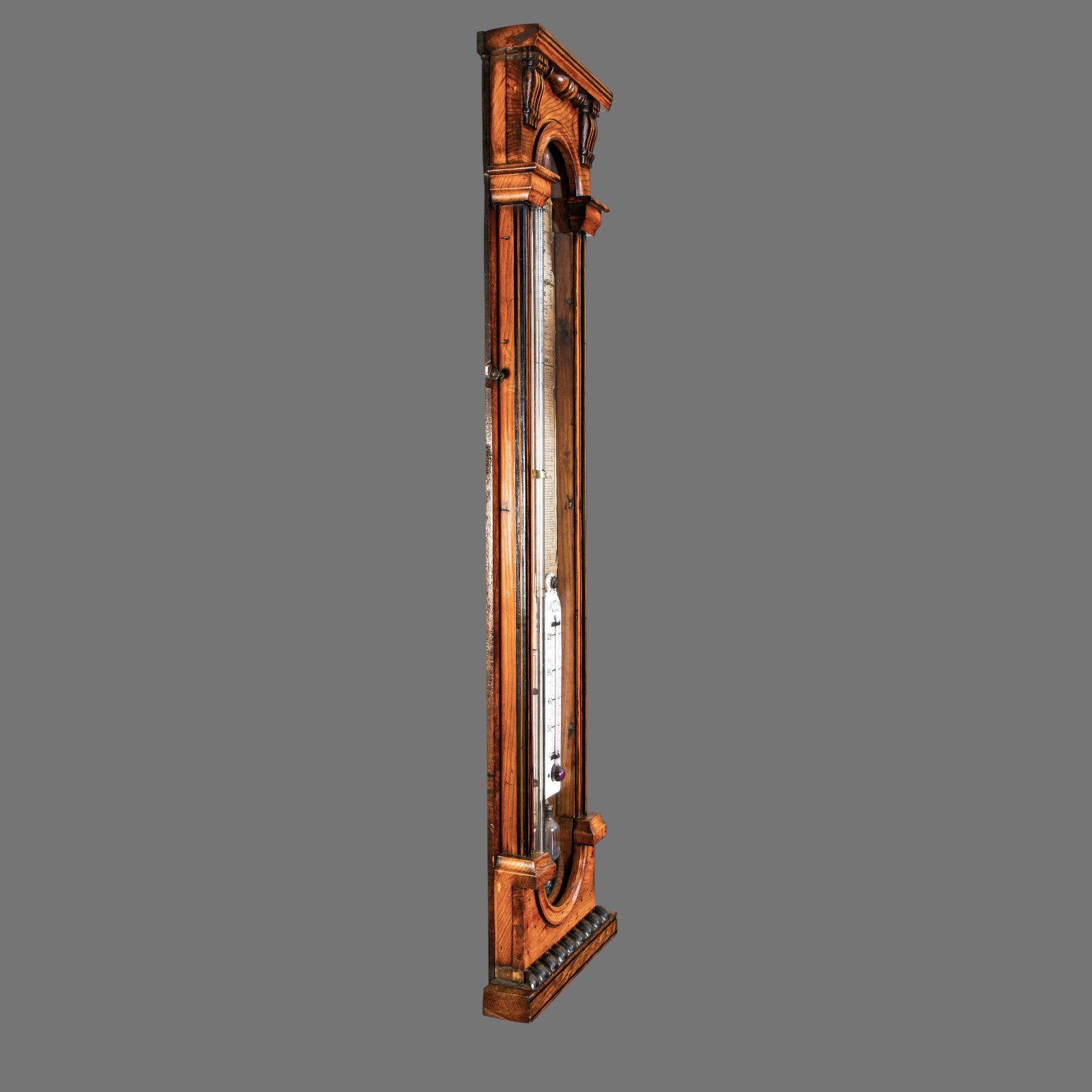 Barometer, Antique, Admiral Fitzroy, Victorian, Mahogany
