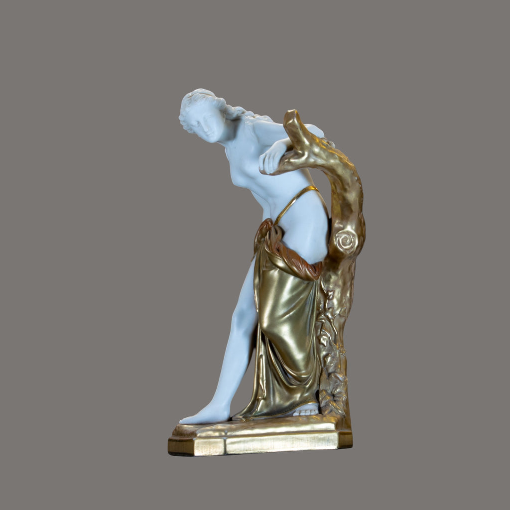 Royal Worcester 'The Bather Surprised' Porcelain Figure, Model 486, 1921