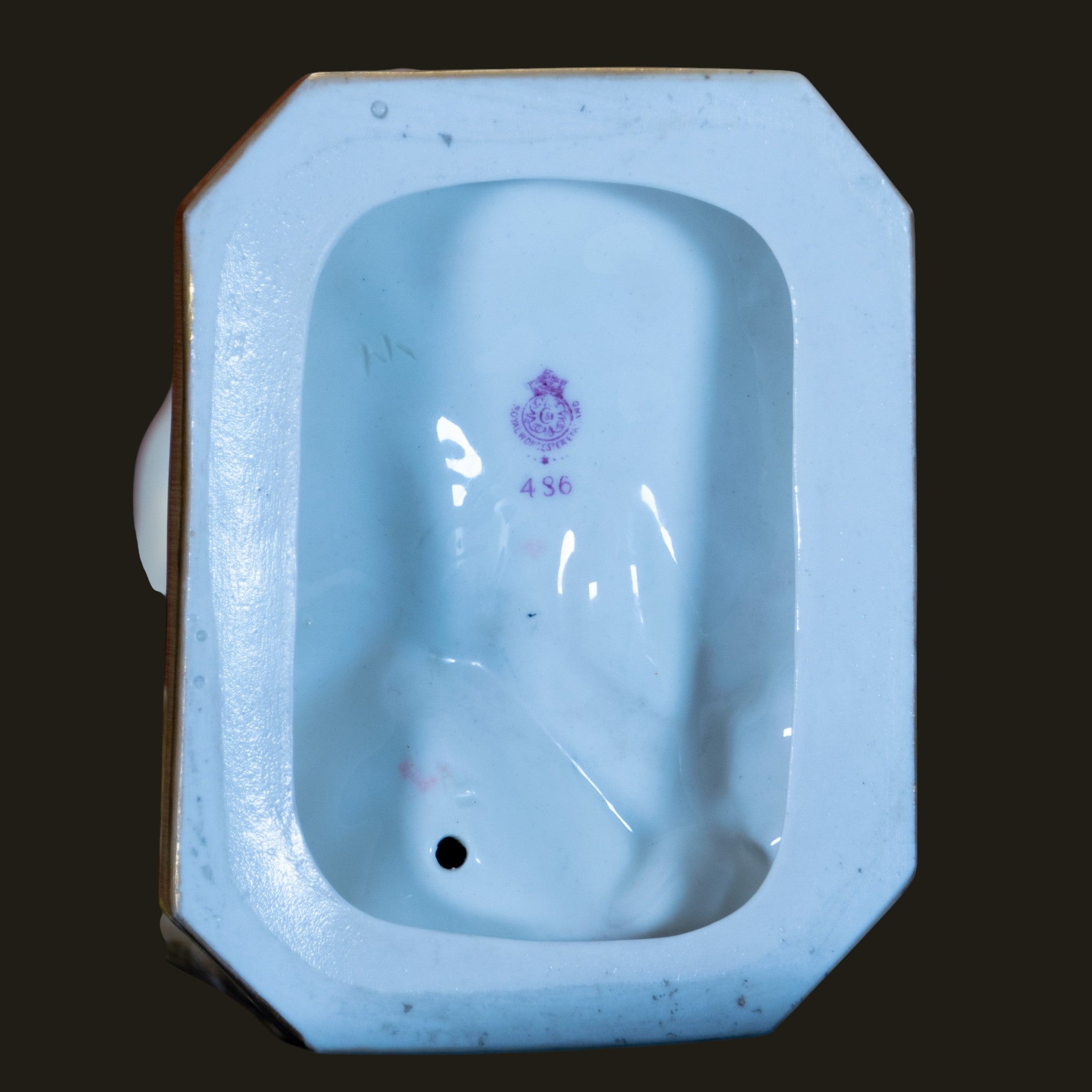 Royal Worcester 'The Bather Surprised' Porcelain Figure, Model 486, 1921