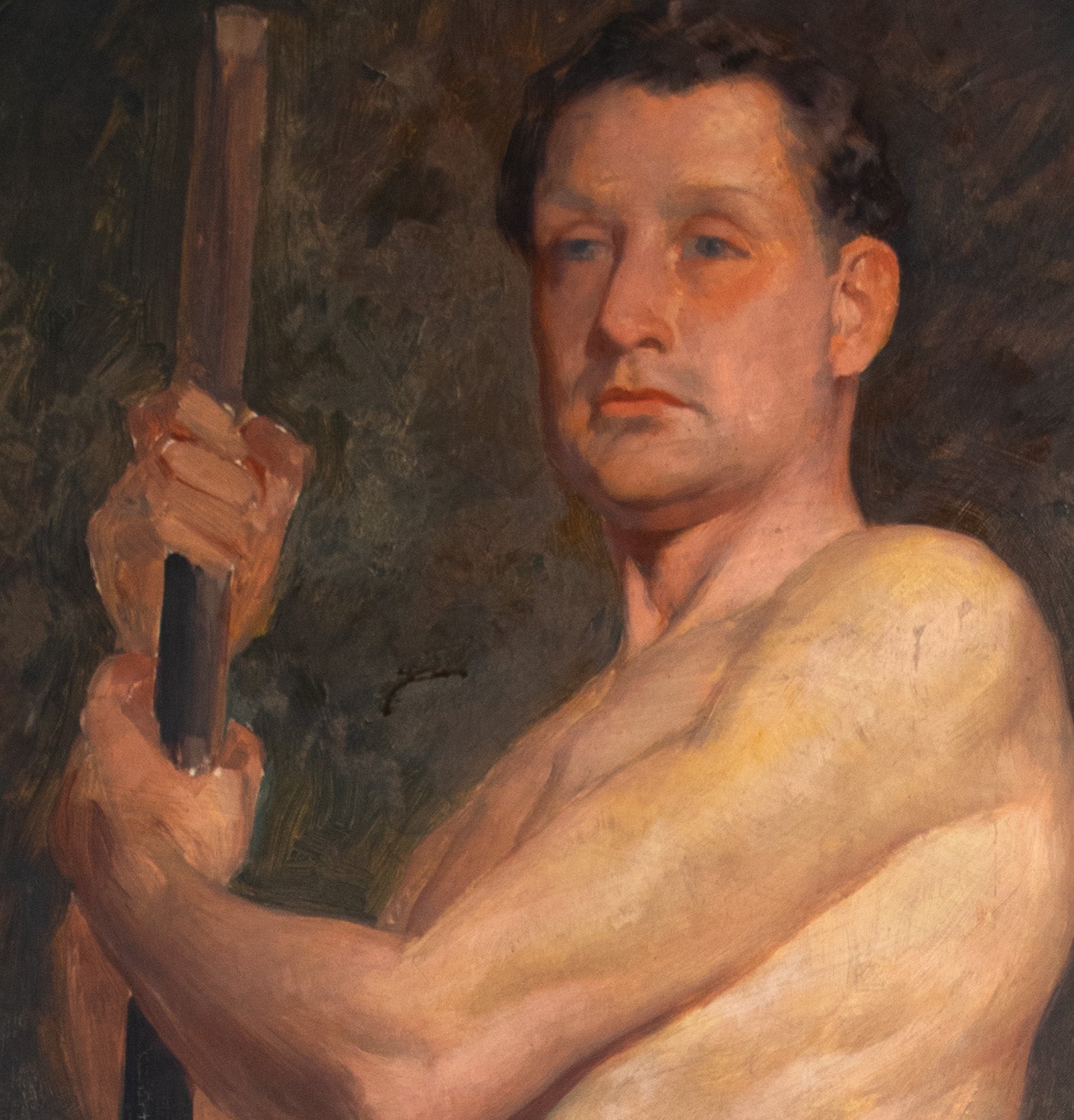 Oil Painting, Male Nude, Manner of William Etty, R.A (British 1787), on canvas