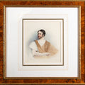 Watercolour, Gentleman, Framed, Glazed, Vintage