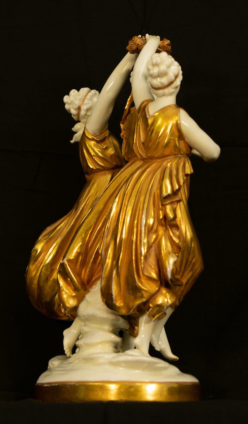 Three Graces, Porcelain, Late 19th Century, Possibly Dresden,