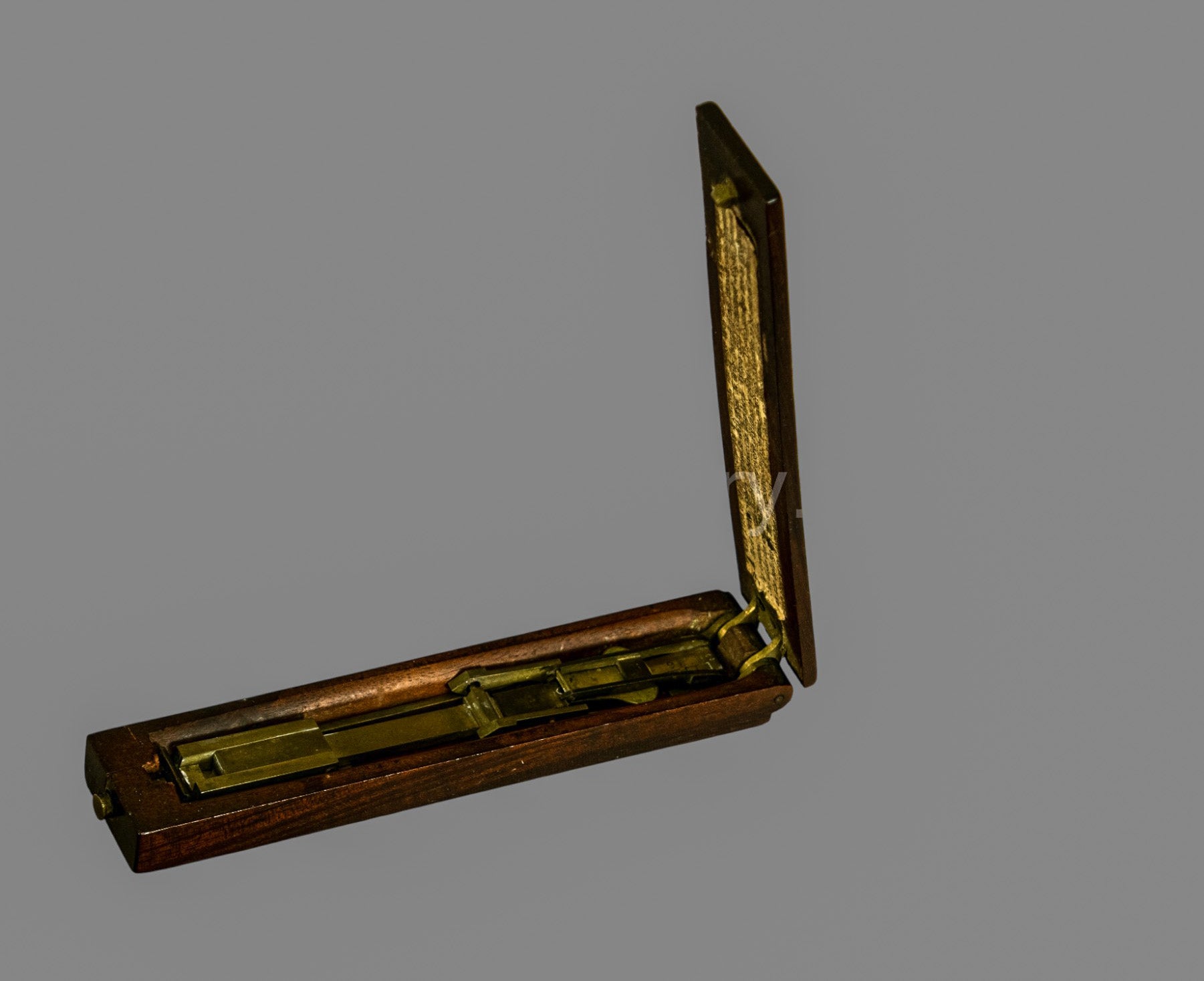 Georgian Weighing Scale, for Gold, Mahogany, Brass