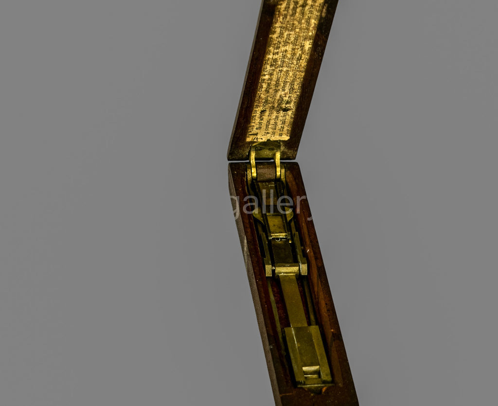 Georgian Weighing Scale, for Gold, Mahogany, Brass