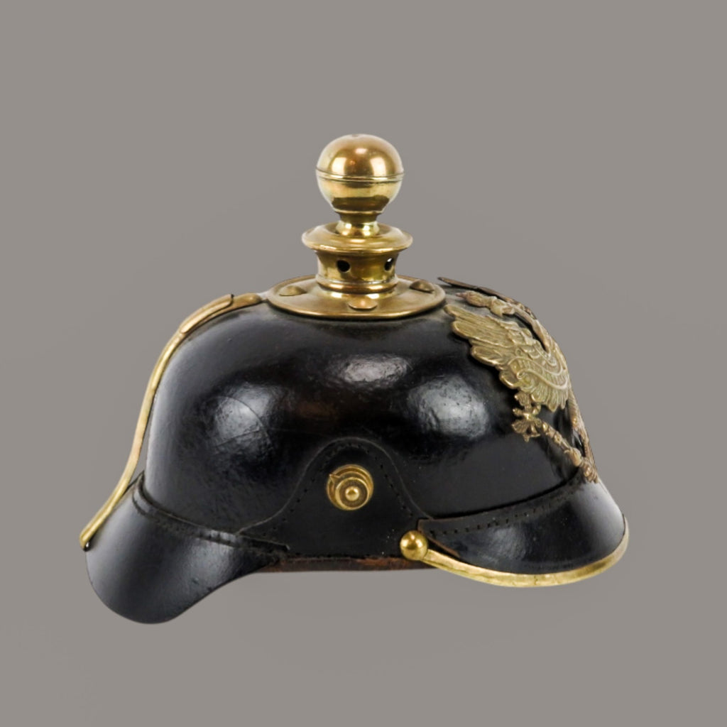 Imperial, German Prussian, M1895 Artillery Pickelhaube (Kugelhelm), Original WWI Era