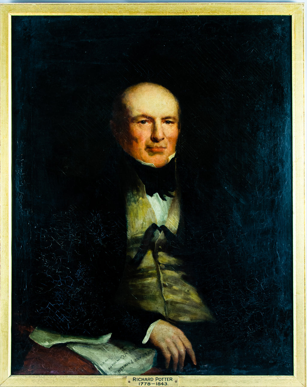 Oil Painting, Richard Potter (1778-1843), 19thC, oil on Canvas, Liberal Party,