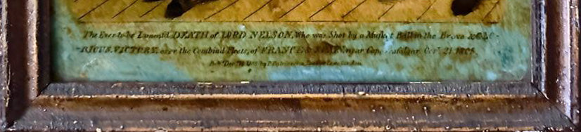 Glass Painting, Lord Nelson, 1805