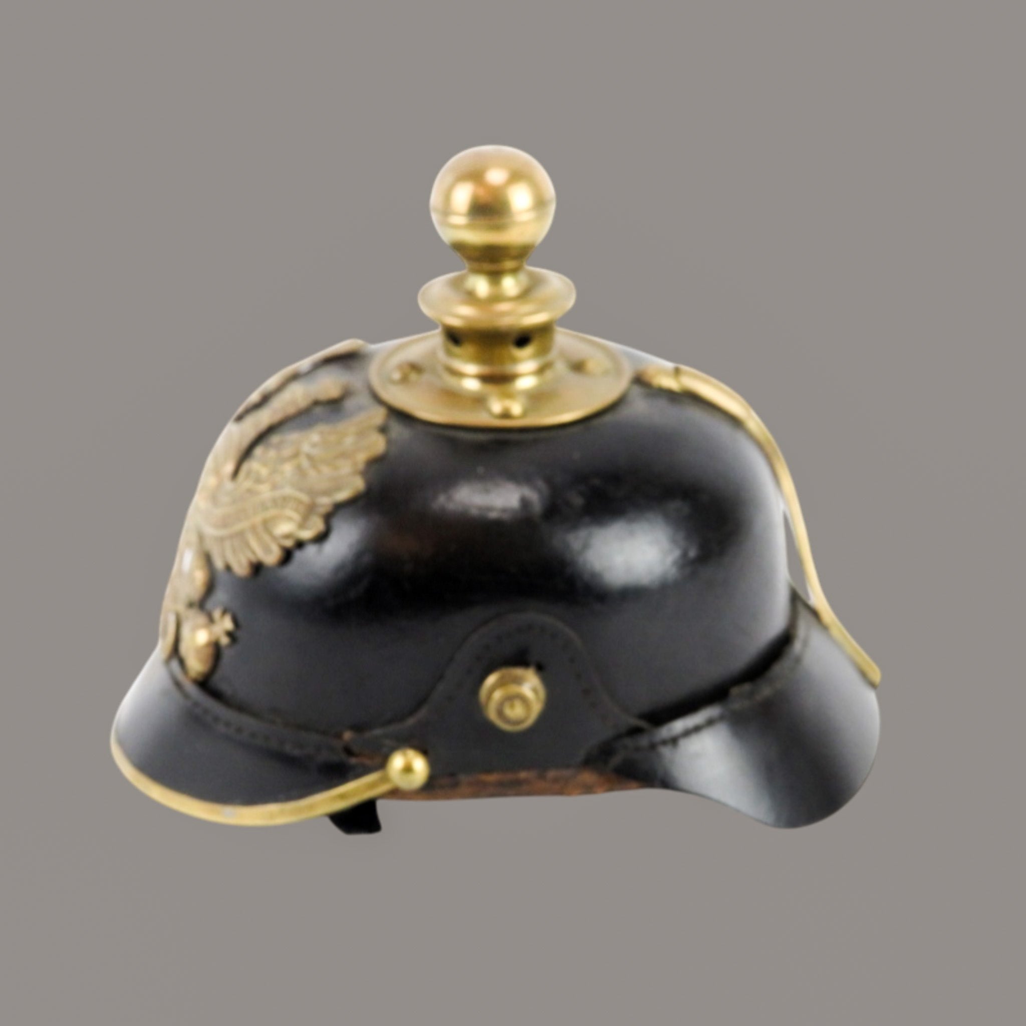 Imperial, German Prussian, M1895 Artillery Pickelhaube (Kugelhelm), Original WWI Era