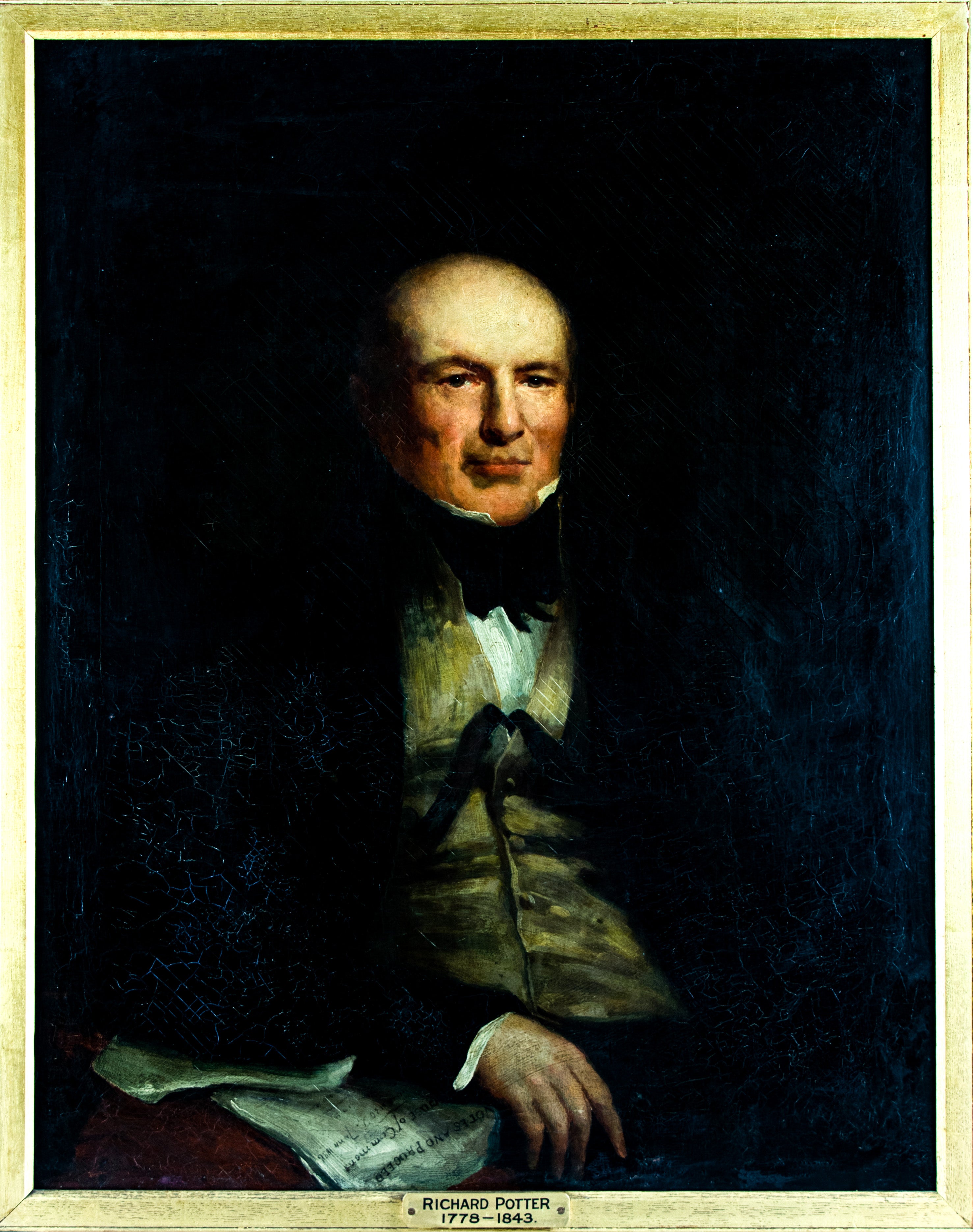 Oil Painting, Richard Potter (1778-1843), 19thC, oil on Canvas, Liberal Party,