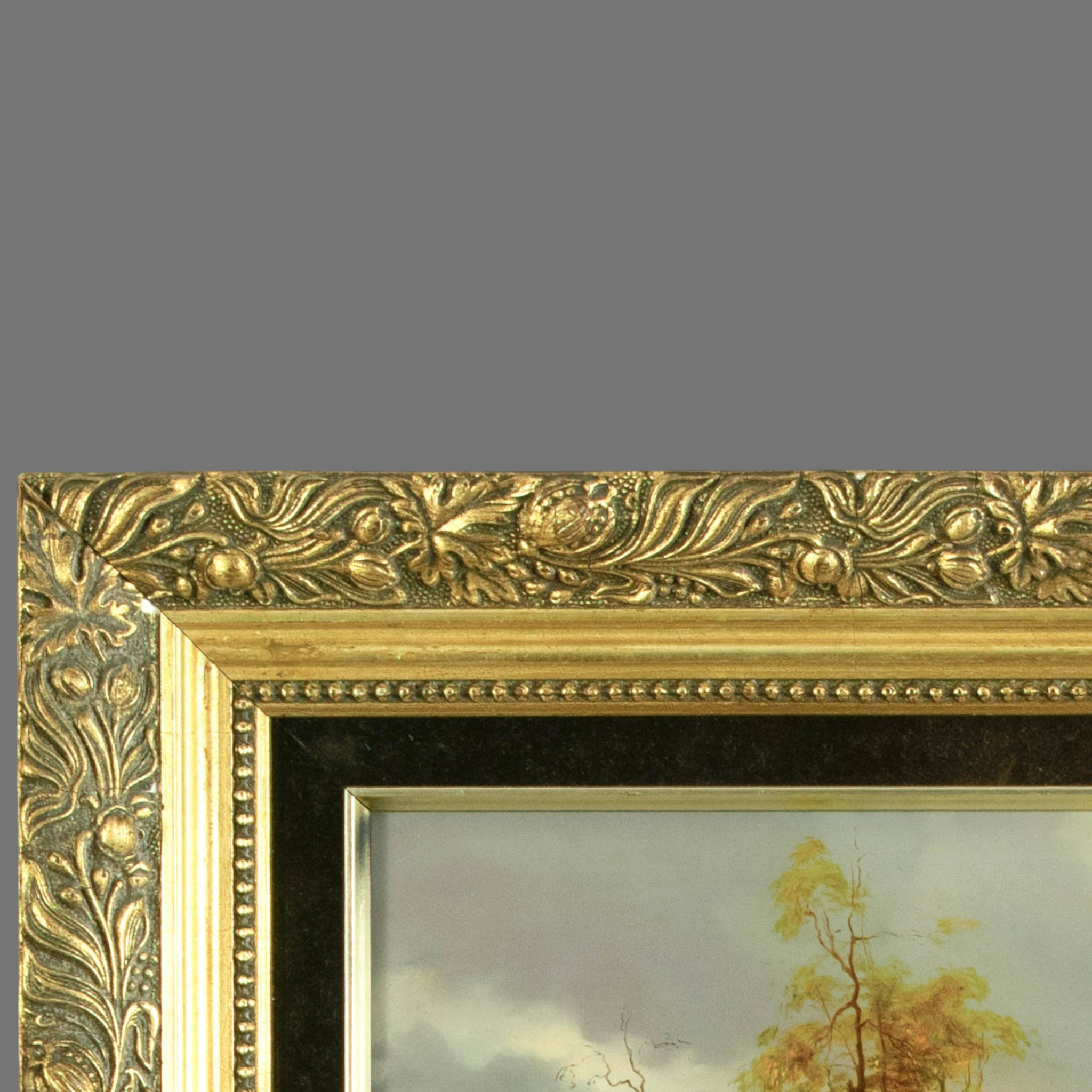 Oil Painting,Vintage, Tavern scene, Merry Evening,