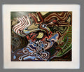 Contemporary Painting Oil/Acrylic on board, 'Dodo' signed, Spate Huntermann