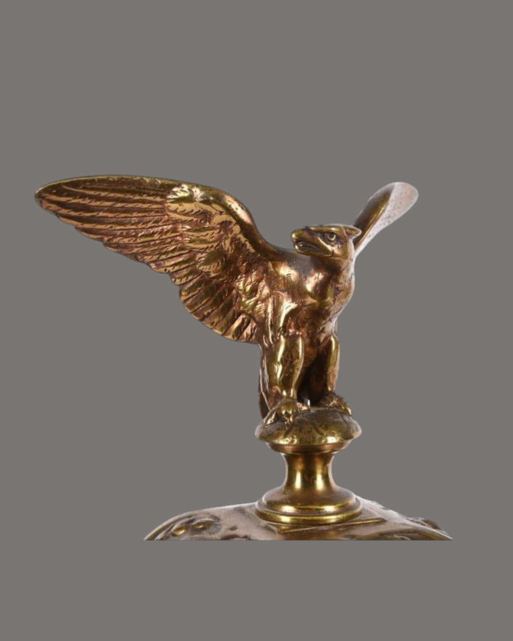 Mantle Clock, Antique, French, lacquered, brass,