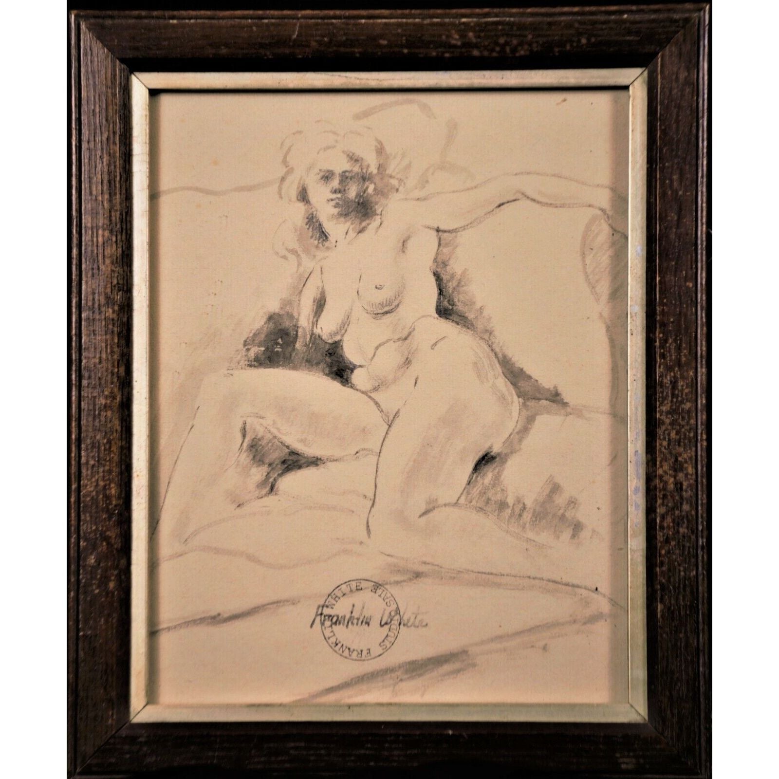 Nude Female figure,Franklin White, Australian